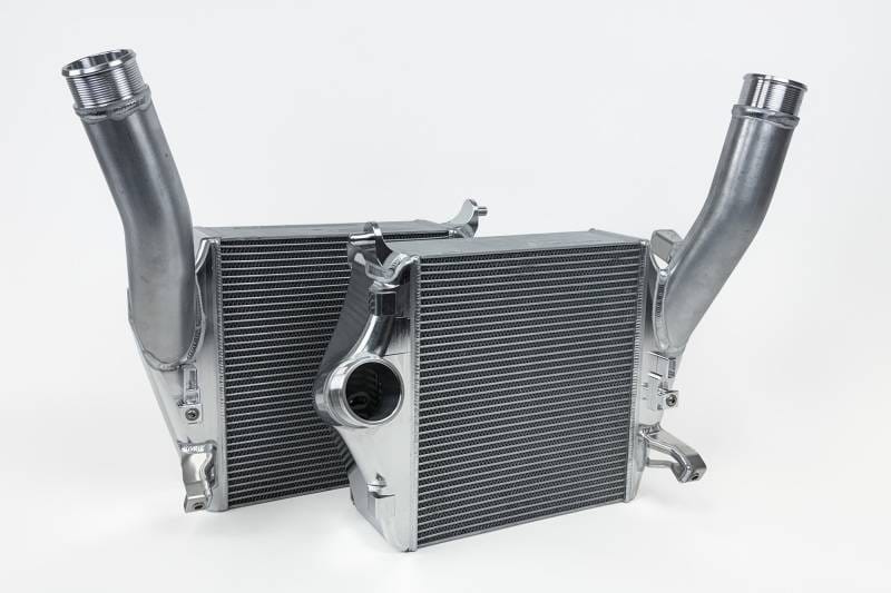 CSF Cooling - Racing & High Performance Division 8280 CSF 2020+ Audi SQ7 / SQ8 High Performance Intercooler System - Raw Aluminum - Fits 2020-2026 Audi SQ8, SQ7 thumbnail 2
