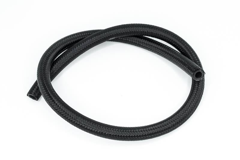 DeatschWerks 6-02-0816-3 DeatschWerks 8AN Black Nylon Braided CPE Hose 3 Feet thumbnail 2