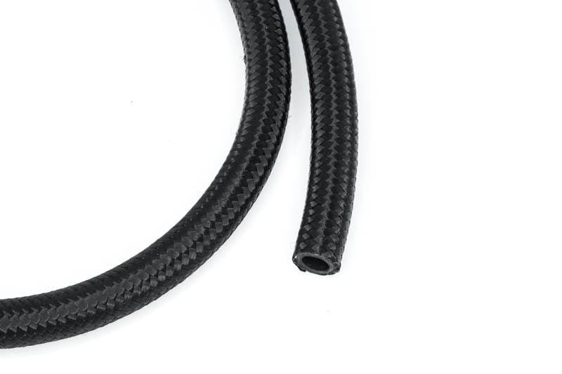 DeatschWerks 6-02-0816-3 DeatschWerks 8AN Black Nylon Braided CPE Hose 3 Feet thumbnail 4