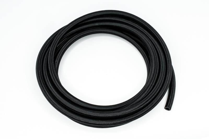 DeatschWerks 6-02-0815-20 DeatschWerks 6AN Black Nylon Braided CPE Hose 20 Feet thumbnail 2