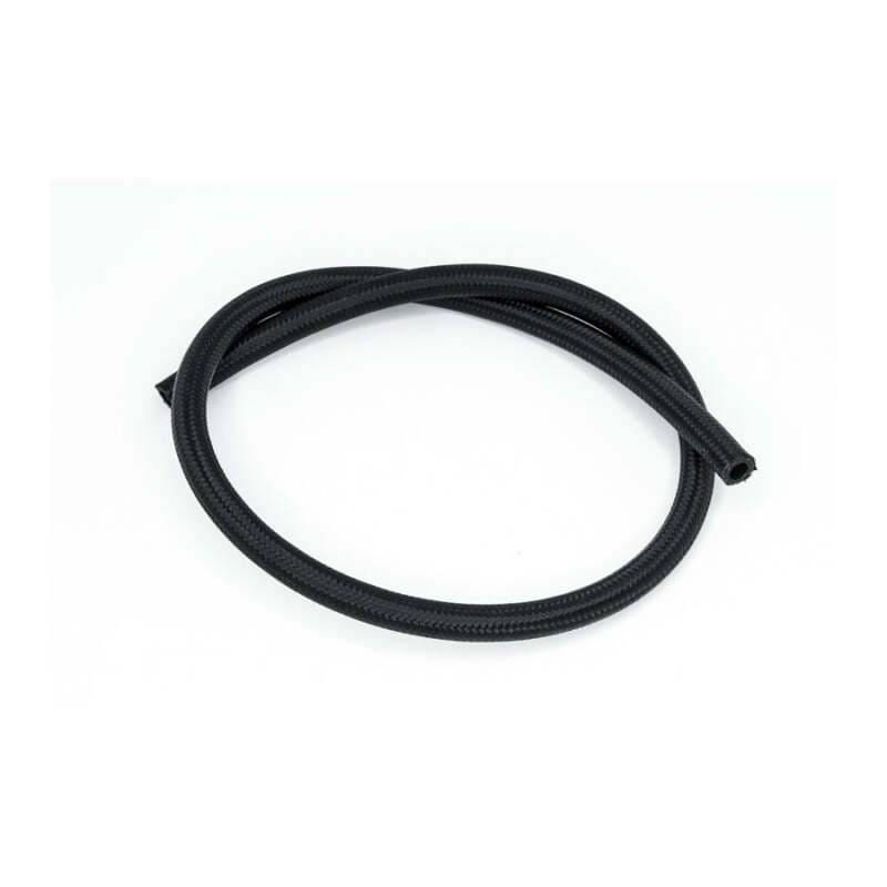 DeatschWerks 6-02-0815-3 DeatschWerks 6AN Black Nylon Braided CPE Hose 3 Feet thumbnail 3