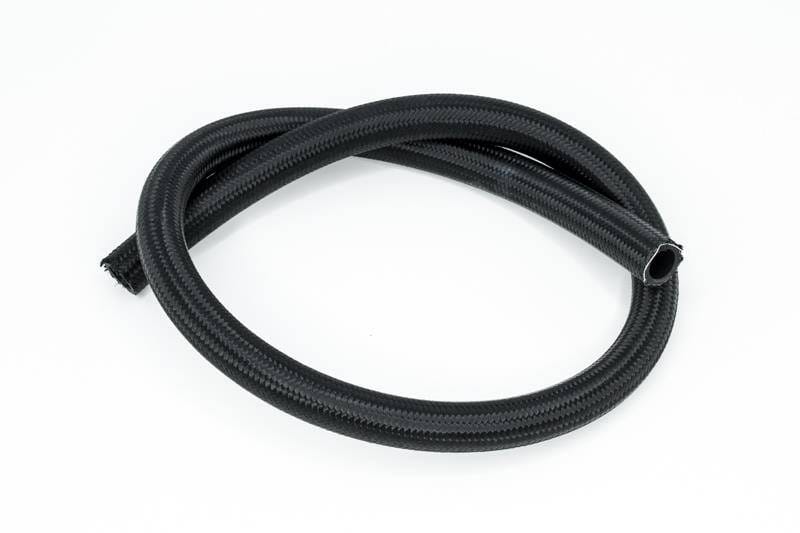 DeatschWerks 6-02-0817-3 DeatschWerks 10AN Black Nylon Braided CPE Hose 3 Feet thumbnail 3