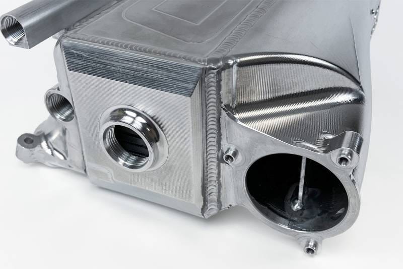 CSF Cooling - Racing & High Performance Division 8400 CSF Gen 2 B58 Race X Charge-Air-Cooler Manifold - Raw Billet Aluminum Finish - Fits select 2018-2023 BMW models thumbnail 22