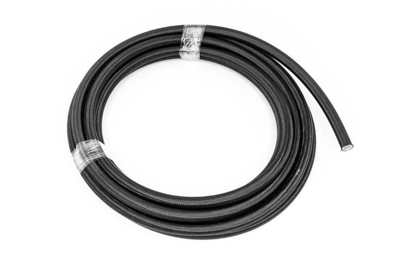 DeatschWerks 6-02-0866-20 DeatschWerks 10AN Black Nylon Braided PTFE Hose 20 Feet thumbnail 4