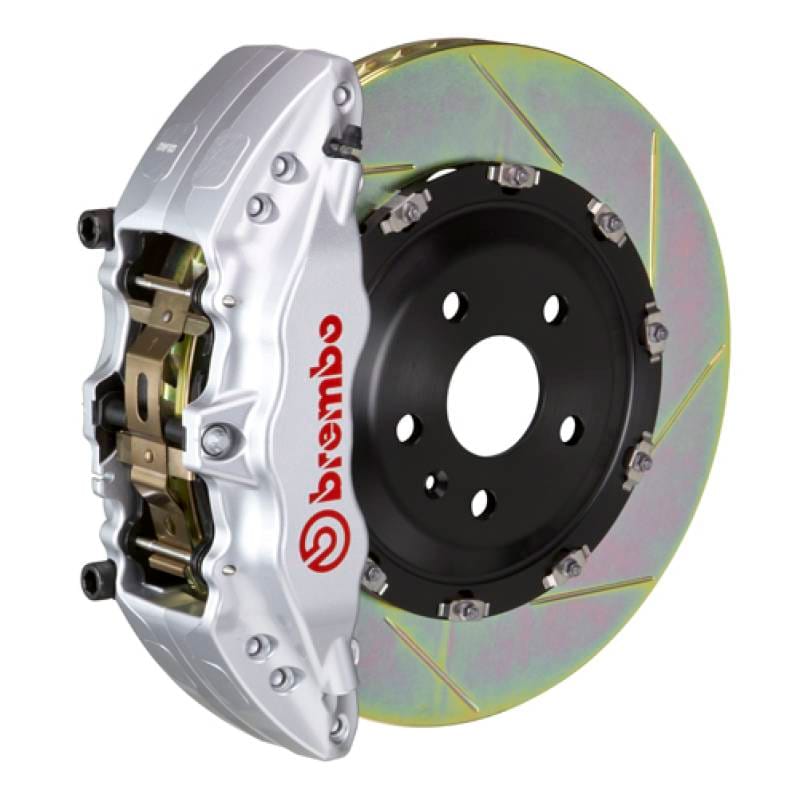 Brembo 1N2.9050A3 Brembo 08-17 A5/08-17 S5/09-16 A4/09-16 S4 Fr GT BBK 6Pist Cast 380x34 2pc Rotor Slot Type1-Silver thumbnail 2