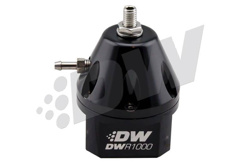 DeatschWerks 6-1000-FRB DeatschWerks DWR1000 Adjustable Fuel Pressure Regulator - Black thumbnail 2