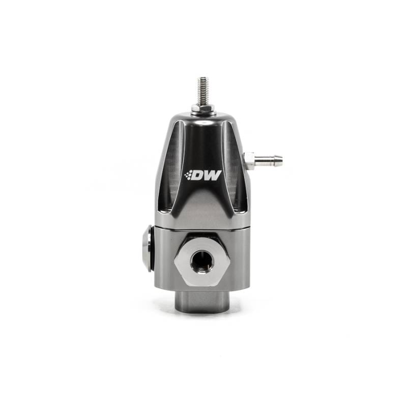 DeatschWerks 6-1000-FRT DeatschWerks DWR1000 Adjustable Fuel Pressure Regulator - Titanium thumbnail 6