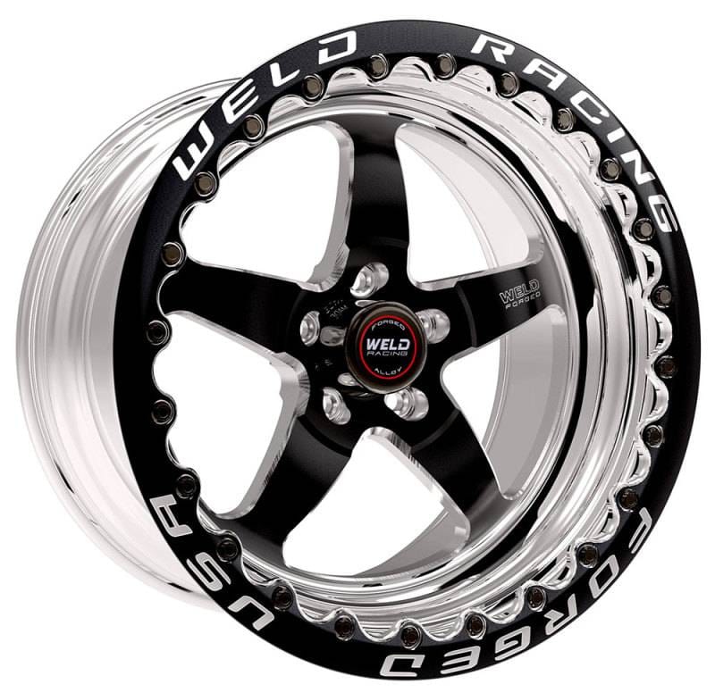 Weld 71HB7100B72F Weld S71 17x10 / 5x4.75 BP / 7.2in. BS Black Wheel (High Pad) - Black Single Beadlock MT thumbnail 2