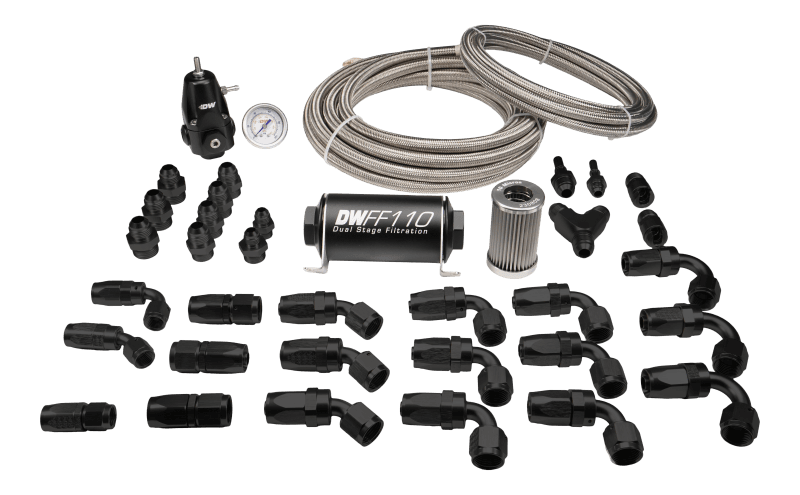 DeatschWerks 6-626 DeatschWerks A90 Supra / BMW M3/M4 Return Plumbing Kit thumbnail 2