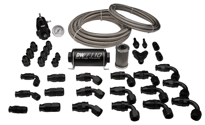 DeatschWerks 6-627 DeatschWerks A90 Supra / BMW M3/M4 X Module PTFE Return Plumbing kit thumbnail 2