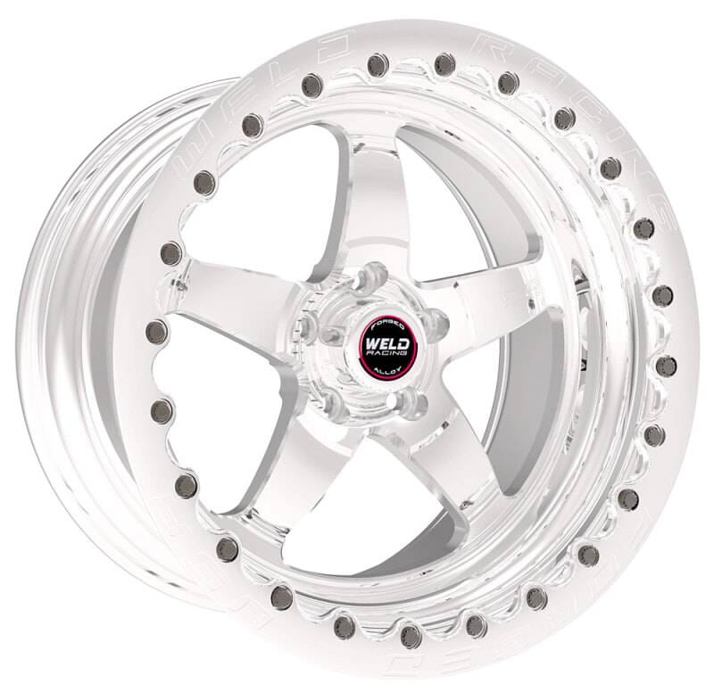 Weld 71HP7100N72G Weld S71 17x10 / 5x120mm BP / 7.2in. BS Polished Wheel 3.18in (High Pad) - Black Single Beadlock thumbnail 4