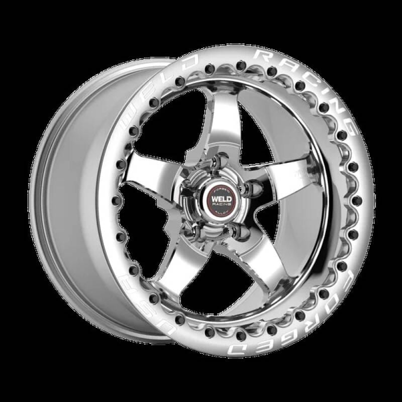 Weld 71HP7110W62G Weld S71 17X11 / 5X115 BP / 6.2in BS Polished Wheel (High Pad) - Polished Single Beadlock MT thumbnail 2