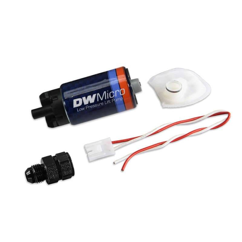 DeatschWerks 9-110-1056 DeatschWerks DW Micro Series -6AN 210lph Low Pressure Lift Fuel Pump thumbnail 4