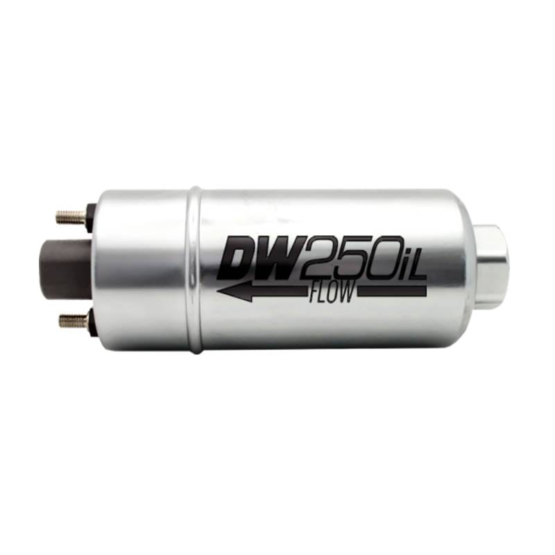 DeatschWerks 9-250 DeatschWerks 250LPH In-Line External Fuel Pump (No Bracket) thumbnail 2