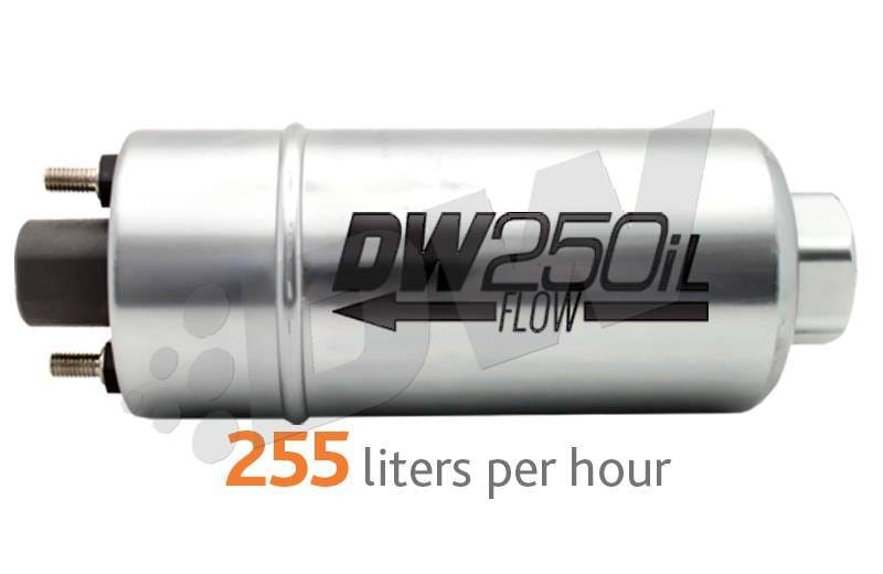 DeatschWerks 9-250 DeatschWerks 250LPH In-Line External Fuel Pump (No Bracket) thumbnail 4