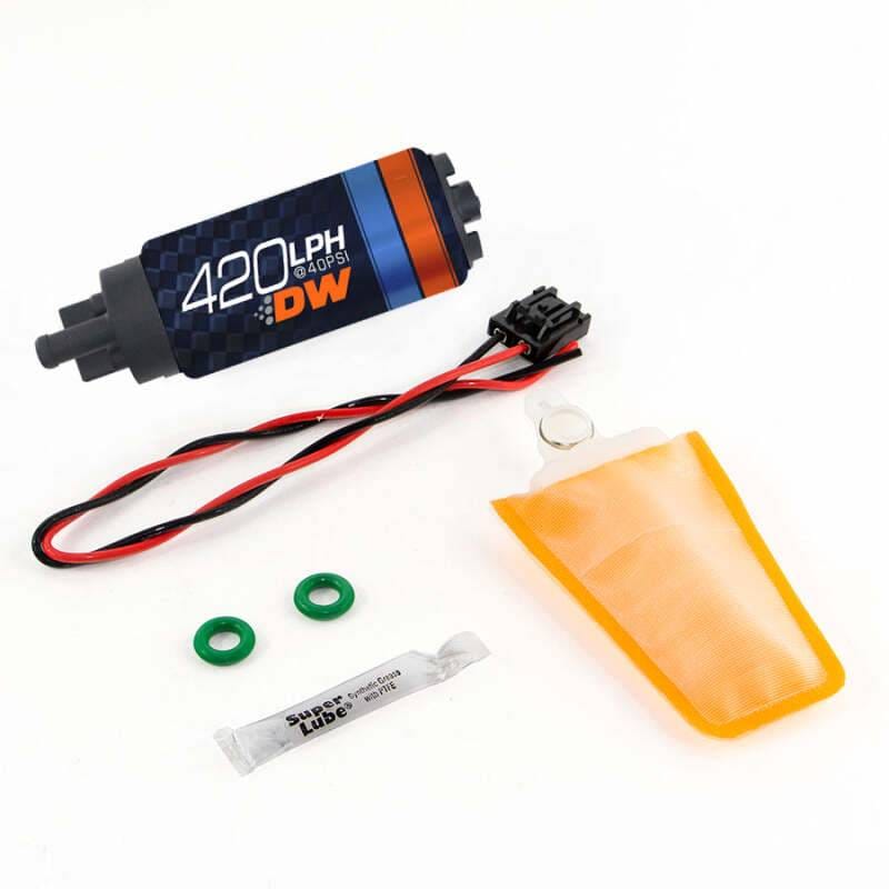 DeatschWerks 9-421S-1006 DeatschWerks DW420 Series 420lph In-Tank Fuel Pump w/ Install Kit For TC 05-10