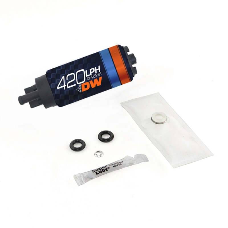 DeatschWerks 9-421S-1007 DeatschWerks DW420 Series 420lph In-Tank Fuel Pump w/ Install Kit For Civic (Excludes Si) 06-11 thumbnail 2