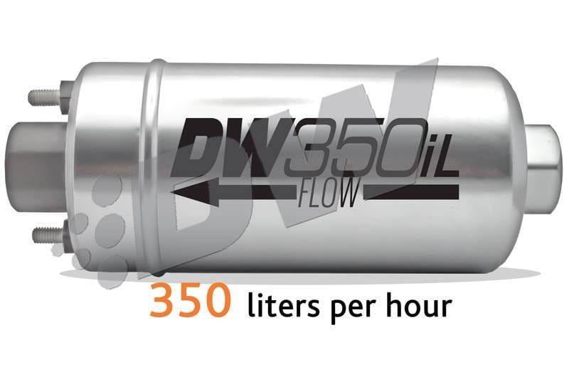 DeatschWerks 9-350 DeatschWerks 350 LPH DW350iL In-Line External Fuel Pump (No Bracket) thumbnail 6