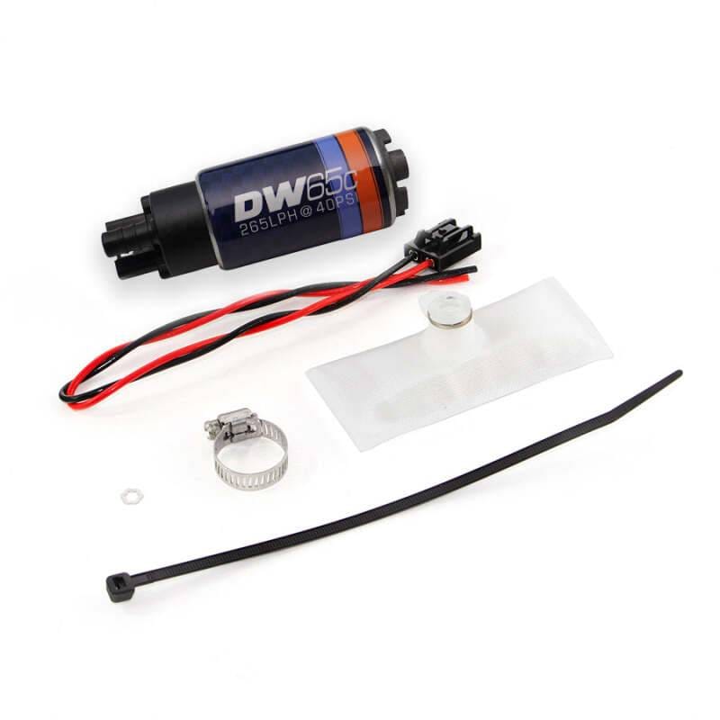 DeatschWerks 9-651-1030 DeatschWerks 88-91 BMW 325i DW65C 265lph Compact Fuel Pump w/ Install Kit (w/o Mounting Clips) thumbnail 4