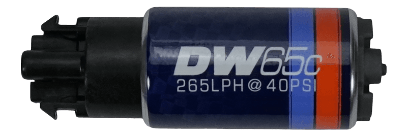DeatschWerks 9-652 DeatschWerks 265 LPH DW65C Series Compact Fuel Pump w/ Mounting Clips thumbnail 2