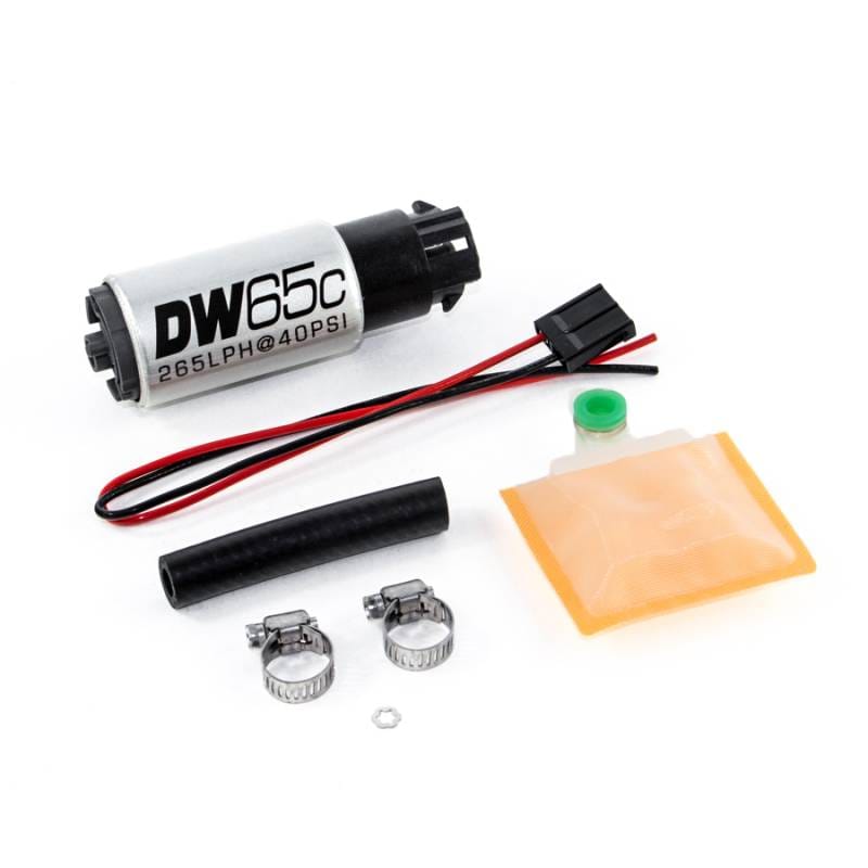 DeatschWerks 9-652-1000 DeatschWerks 265 LPH Compact In-Tank Fuel Pump w/ Clips & Universal Install Kit thumbnail 4