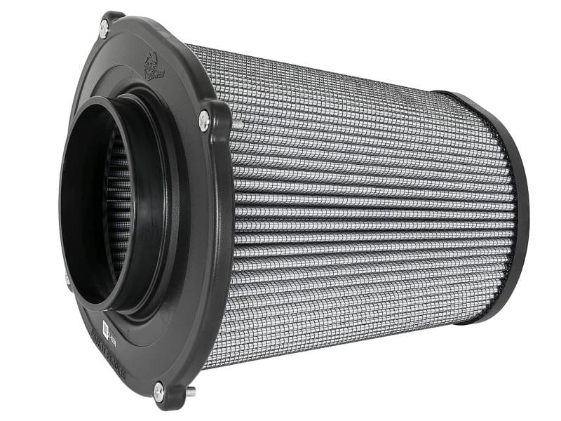 aFe 21-90098 aFe Quantum Pro DRY S Air Filter Flat Top - 5in Flange x 9in Height thumbnail 4