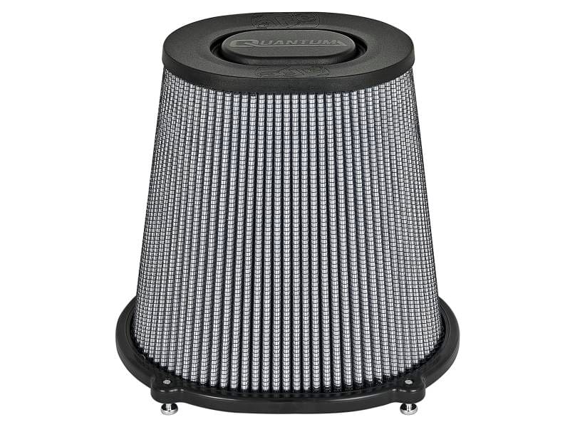 aFe 21-90098 aFe Quantum Pro DRY S Air Filter Flat Top - 5in Flange x 9in Height thumbnail 12