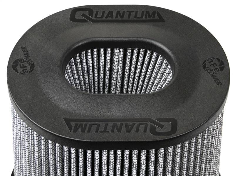aFe 21-91132 aFe Quantum Pro DRY S Air Filter Inverted Top - 5in Flange x 8in Height - Dry PDS thumbnail 4