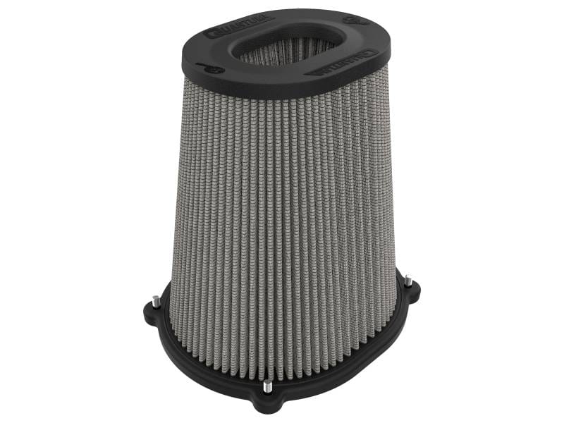 aFe 21-91133 aFe Quantum Pro DRY S Air Filter Inverted Top - 5.5inx4.25in Flange x 9in Height - Dry PDS thumbnail 4