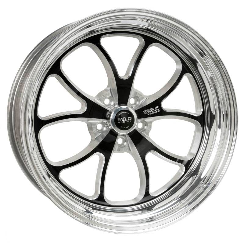 Weld 76HB0160A63A Weld S76 20x16 / 5x4.5 BP / 6.3in. BS Black Wheel (High Pad) - Non-Beadlock thumbnail 2