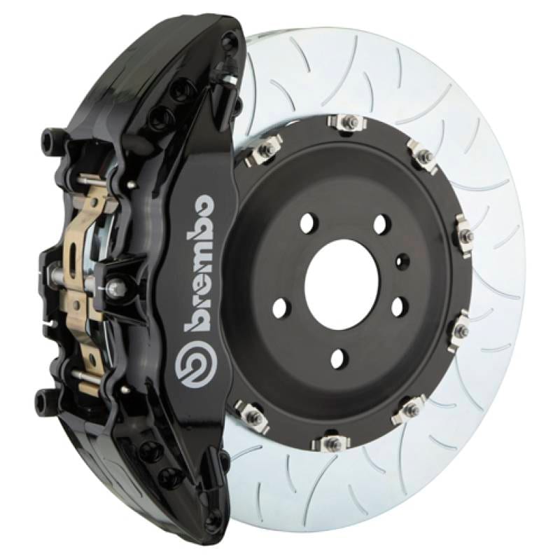 Brembo 1N3.9050A1 Brembo 08-17 A5/08-17 S5/09-16 A4/09-16 S4 Fr GT BBK 6Pist Cast 380x34 2pc Rotor Slot Type3-Black thumbnail 2