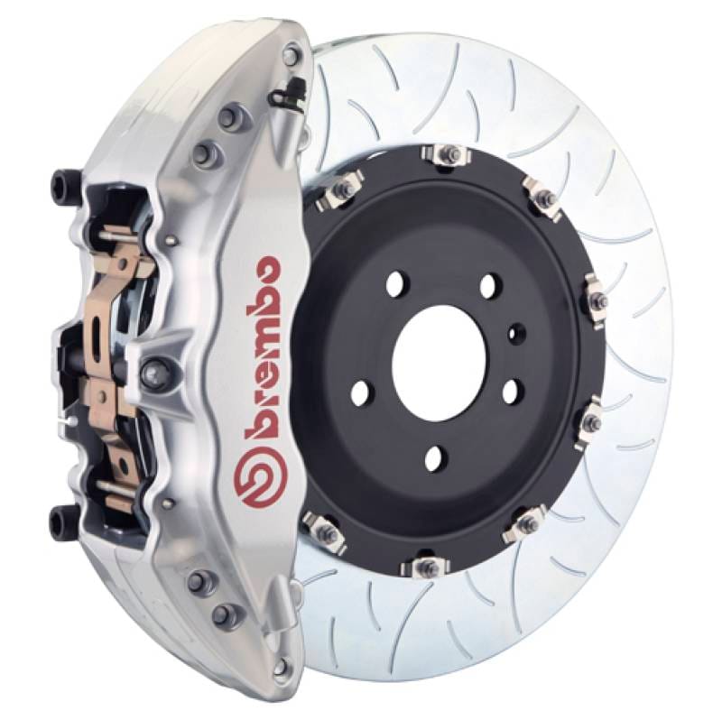 Brembo 1N3.9050A3 Brembo 08-17 A5/08-17 S5/09-16 A4/09-16 S4 Fr GT BBK 6Pist Cast 380x34 2pc Rotor Slot Type3-Silver thumbnail 2