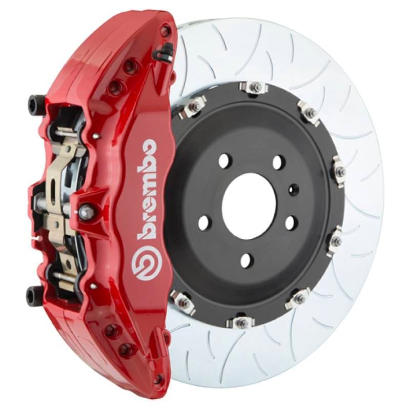 Brembo 1N3.9068A2 Brembo 20+ 992 C2S/992 C4S (Excl PSCB/PCCB) Fr GT BBK 6Pis Cast 380x34 2pc Rtr Slot Type3-Red thumbnail 2