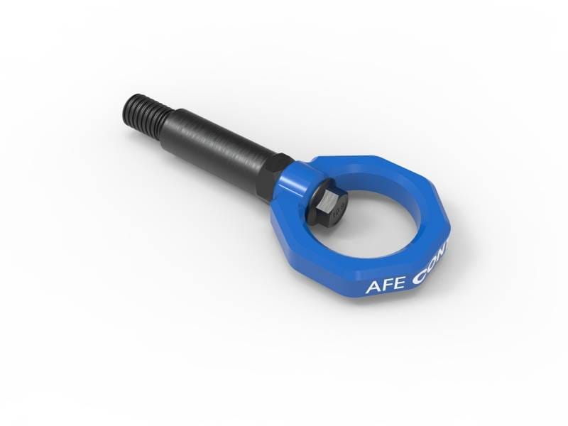 aFe 450-502001-L aFe Control Front Tow Hook Blue BMW F-Chassis 2/3/4/M thumbnail 2