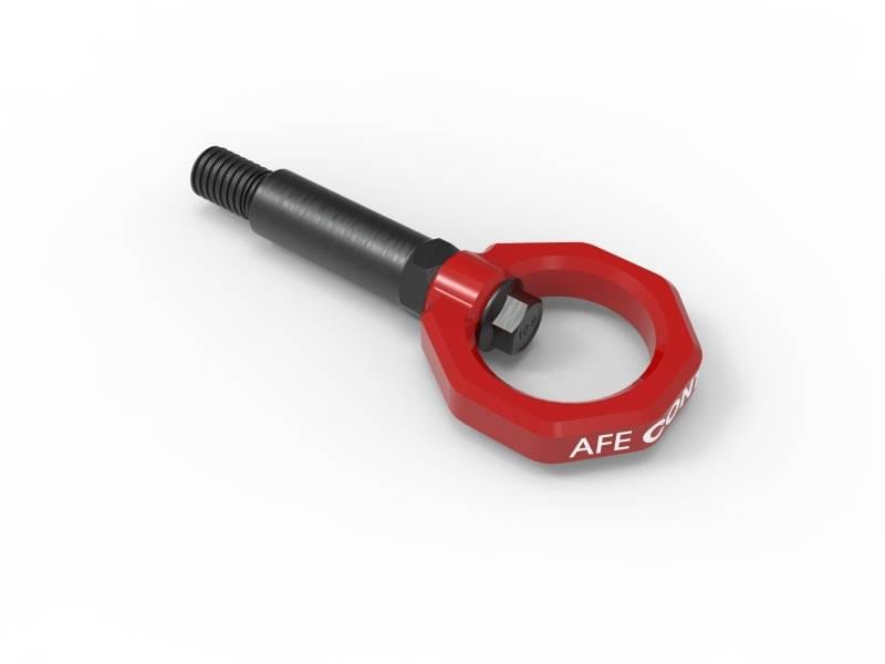 aFe 450-502001-R aFe Control Front Tow Hook Red BMW F-Chassis 2/3/4/M thumbnail 2