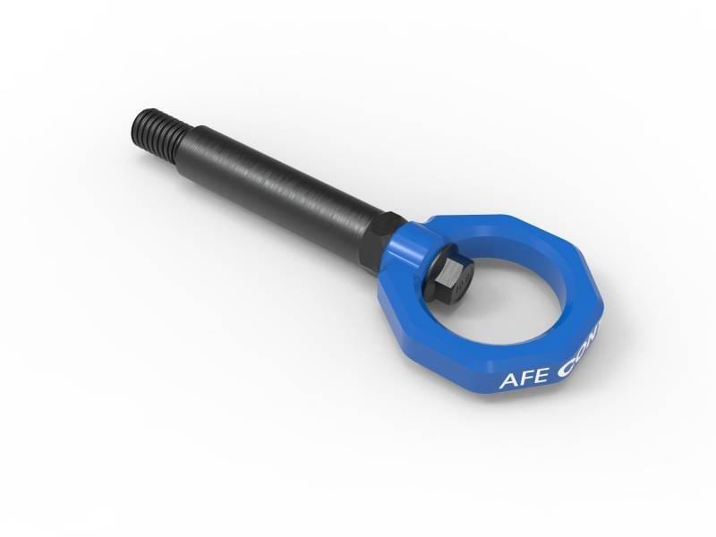 aFe 450-502002-L aFe Control Rear Tow Hook Blue BMW F-Chassis 2/3/4/M thumbnail 2