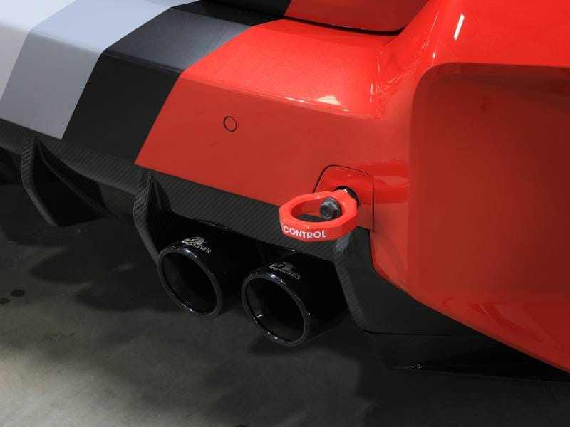 aFe 450-502004-R aFe 23-25 BMW M2 (G87) CONTROL Front / Rear Tow Hook - Red thumbnail 6