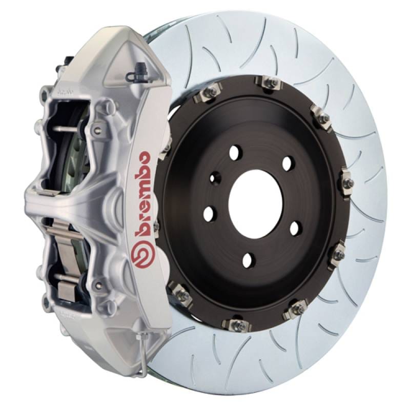 Brembo 1N3.9532A3 Brembo 15+ RC-F/16-20 GS-F Front GT BBK 6 Piston Cast 405x34 2pc Rotor Slotted Type-3-Silver thumbnail 2