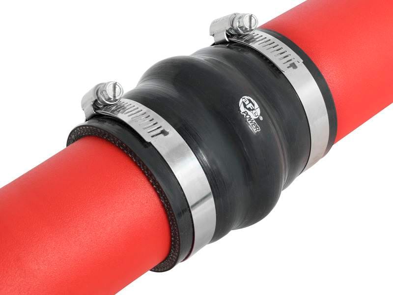 aFe 46-20229-R aFe BladeRunner 2.5-2.75in Red Intercooler Tube Cold Side w/ Couplings & Clamps Kit 13-16 BMW F30 thumbnail 7