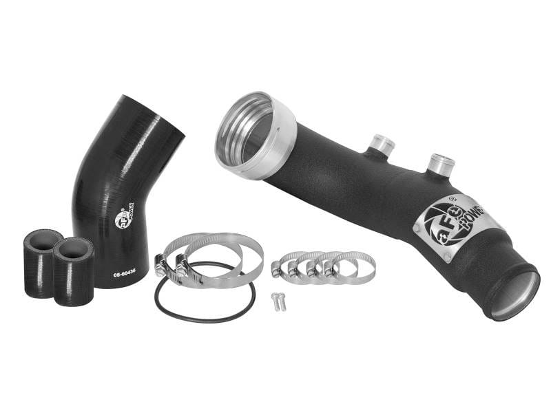 aFe 46-20159-B aFe BladeRunner 3in Black Intercooler Tube Cold Side w/ Couplings & Clamps 07-10 BMW 335i 3.0L (tt) thumbnail 8