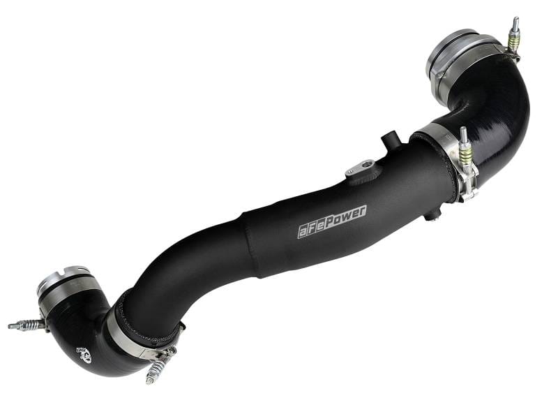 aFe 46-20408-B aFe BladeRunner 2.5-3in Hot Side Charge Pipe Black 20-21 BMW Z4 M40i (G29) L6-3.0L (t) B58 thumbnail 2