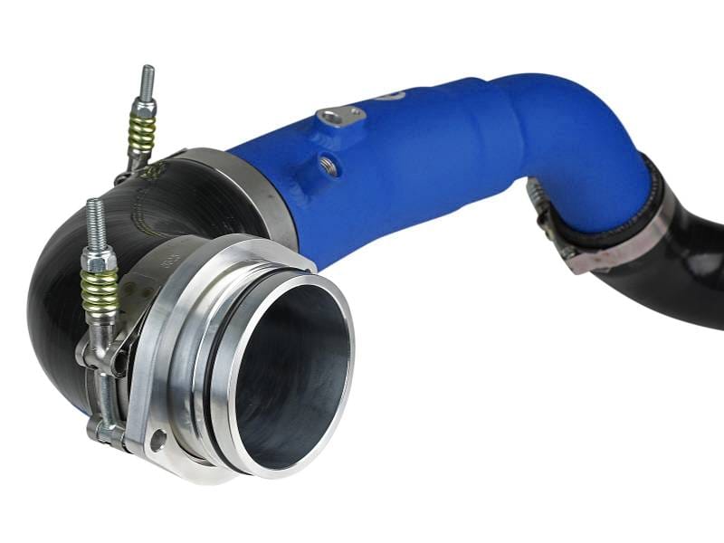 aFe 46-20408-L aFe 20-21 BMW Z4 M40i (G29) L6-3.0L (t) B58 BladeRunner 2-1/2in to 3in Hot-Side Charge Pipe - Blue thumbnail 8