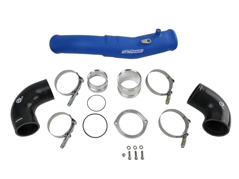 aFe 46-20408-L aFe 20-21 BMW Z4 M40i (G29) L6-3.0L (t) B58 BladeRunner 2-1/2in to 3in Hot-Side Charge Pipe - Blue thumbnail 10