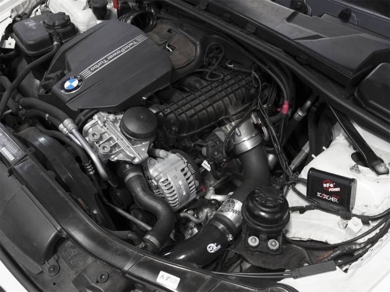aFe 46-20242-B aFe Bladerunner Intercooler w/ Tubes 11-13 BMW 335i L6-3.0L (tt) N55 thumbnail 6