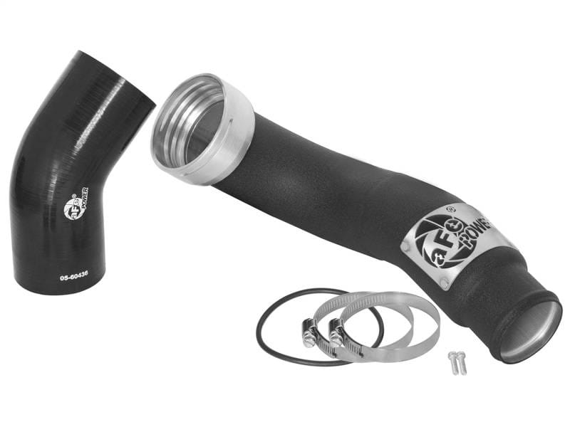 aFe 46-20249-B aFe BladeRunner 3in Black Intercooler Tube Cold Side w/ Couplings & Clamps 11-13 BMW 335i 3.0L (t) thumbnail 8