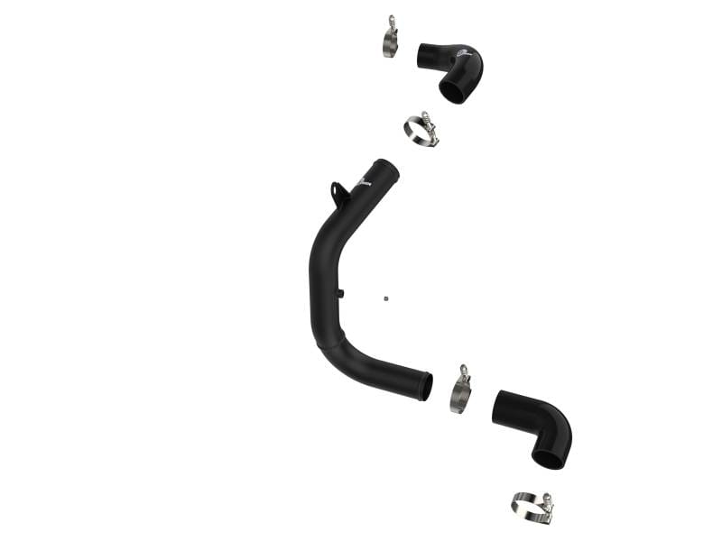 aFe 46-20608-B aFe Bladerunner 2.5in Aluminum Tube Hot Charge Pipe Black 2Volkswagen 22-23 GTI (MKVIII) L4-2.0L (t thumbnail 6