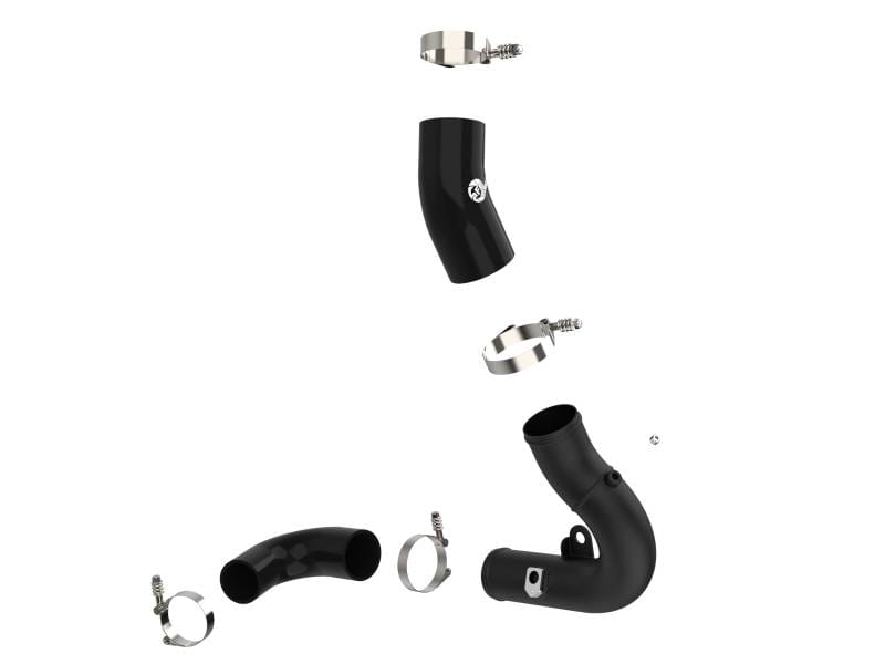 aFe 46-20609-B aFe Bladerunner 2.75in Aluminum Cold Charge Pipe Black VW GTI (MKVIII) 22-23 L4-2.0L (t) thumbnail 6