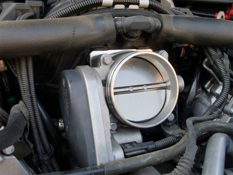 aFe 46-31006 aFe Silver Bullet Throttle Body Spacers TBS BMW 5 Series (E60) 06-10 V8-4.8L thumbnail 6