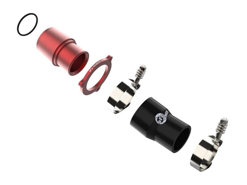 aFe 46-20416-R aFe BladeRunner 15-20 VW GTI Turbo Muffler Delete for OE Charge Pipe - Red thumbnail 4