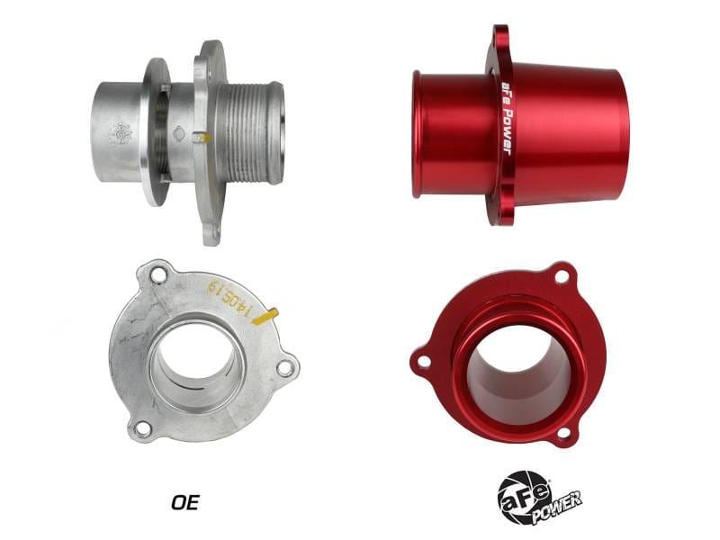 aFe 46-20416-R aFe BladeRunner 15-20 VW GTI Turbo Muffler Delete for OE Charge Pipe - Red thumbnail 6